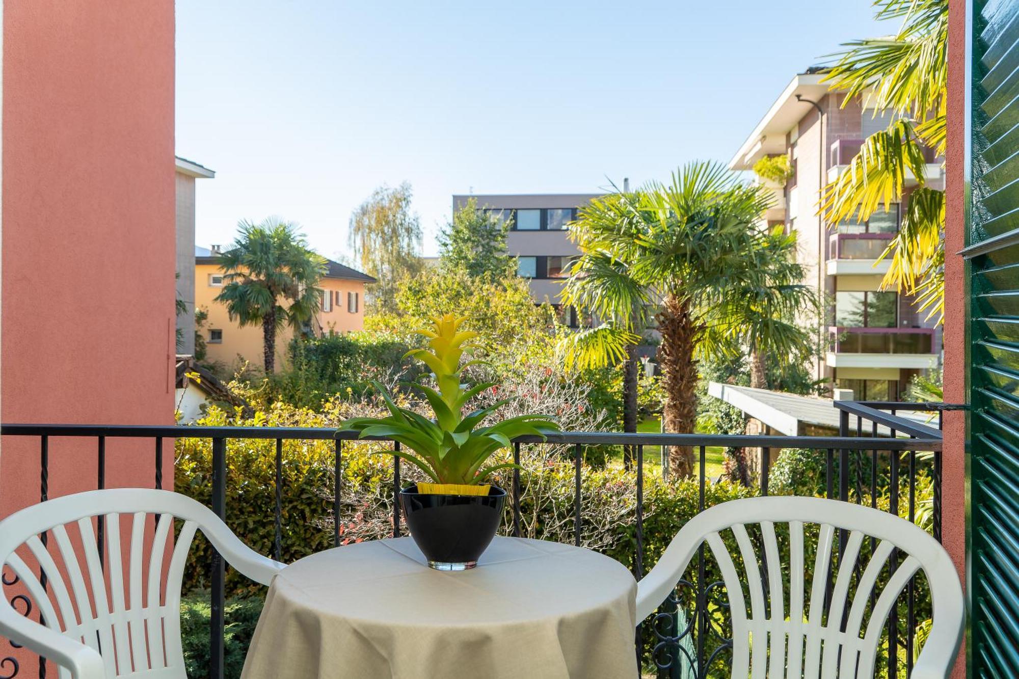 Hotel Garni Dei Fiori Ascona Buitenkant foto